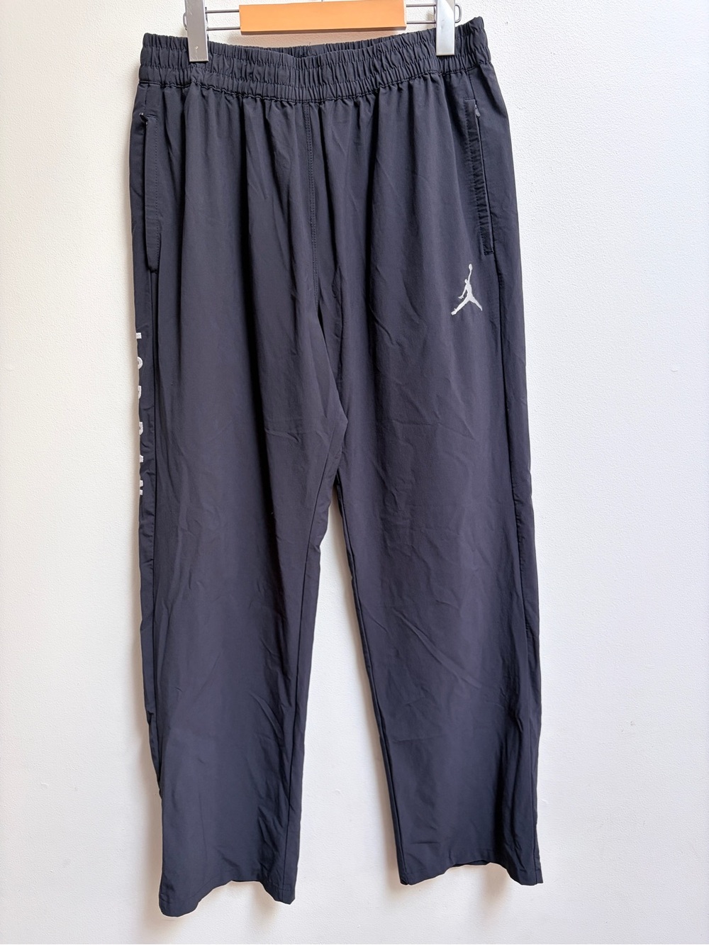 Y2K Jordan DRIFIT Black Lightweight Track Pants XL